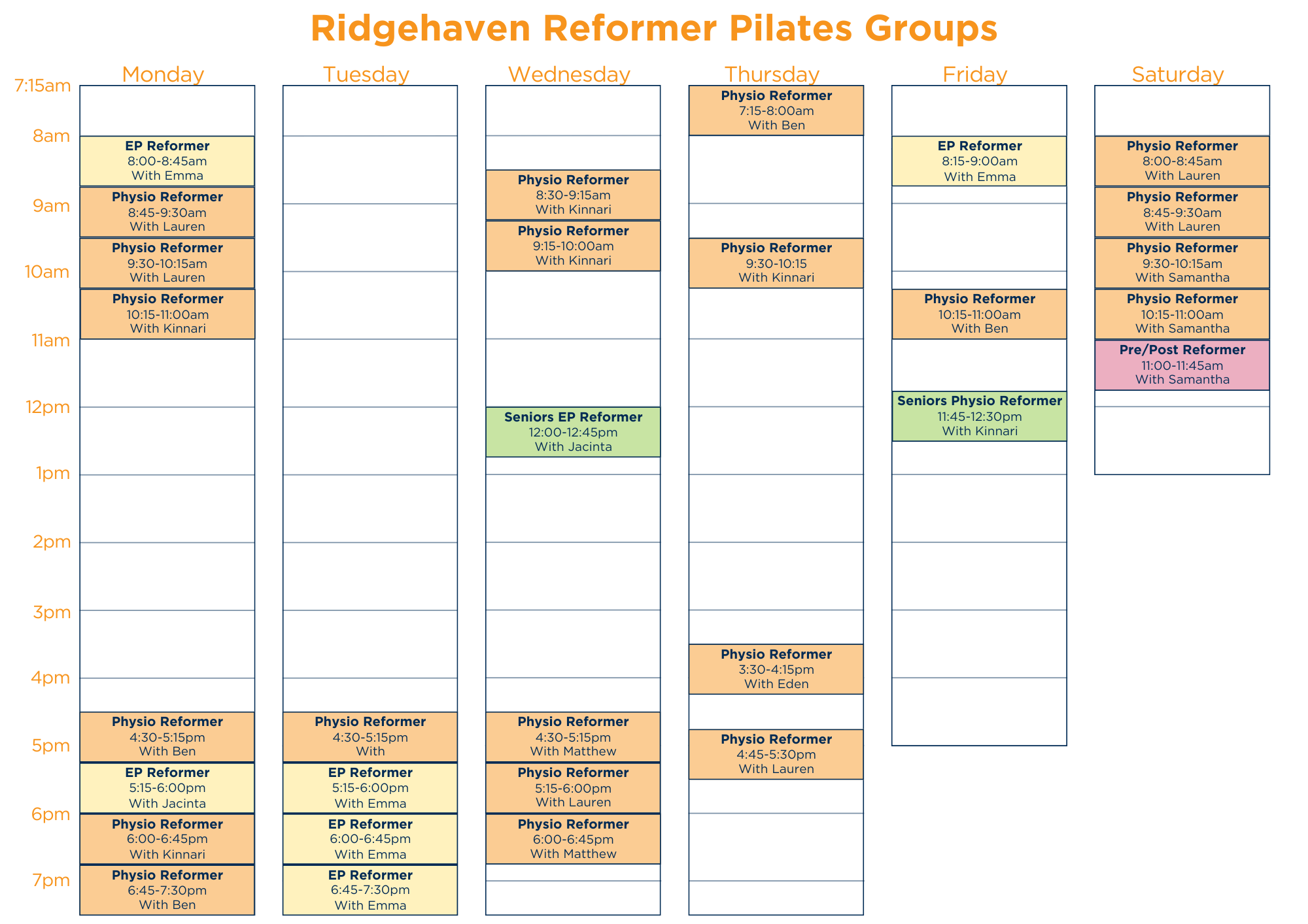 Reformer Pilates timetable Ridgehaven Pelican Plaza Mums and Bubs reformer Seniors reformer Womens health My Local Pilates Plus